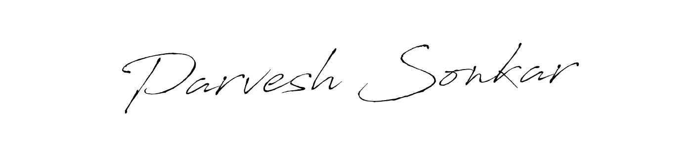 Similarly Antro_Vectra is the best handwritten signature design. Signature creator online .You can use it as an online autograph creator for name Parvesh Sonkar. Parvesh Sonkar signature style 6 images and pictures png