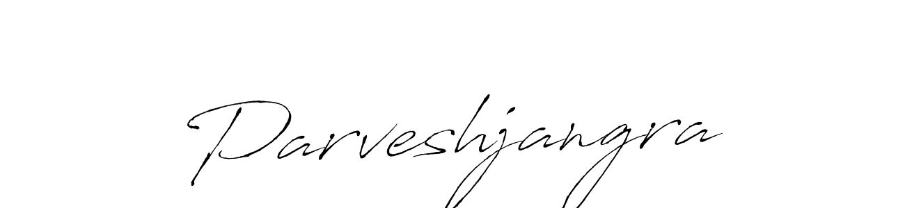 Parveshjangra stylish signature style. Best Handwritten Sign (Antro_Vectra) for my name. Handwritten Signature Collection Ideas for my name Parveshjangra. Parveshjangra signature style 6 images and pictures png