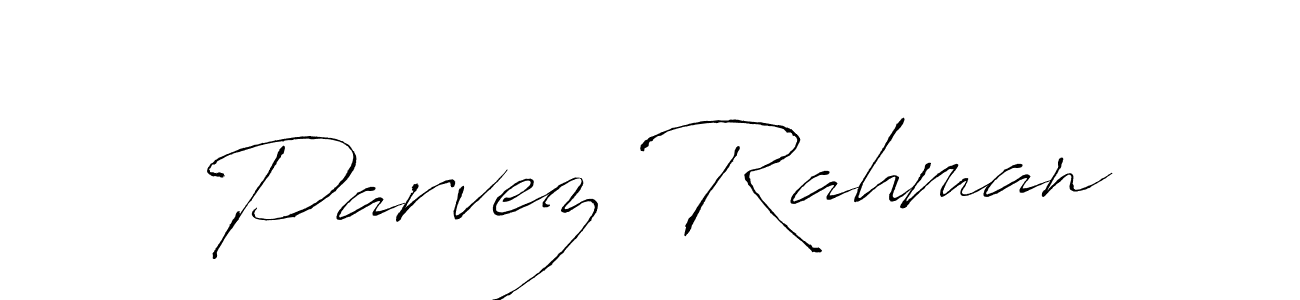 Make a beautiful signature design for name Parvez Rahman. Use this online signature maker to create a handwritten signature for free. Parvez Rahman signature style 6 images and pictures png