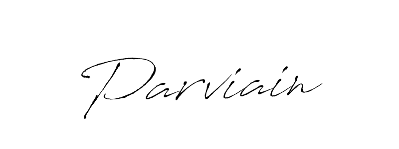 Antro_Vectra is a professional signature style that is perfect for those who want to add a touch of class to their signature. It is also a great choice for those who want to make their signature more unique. Get Parviain name to fancy signature for free. Parviain signature style 6 images and pictures png