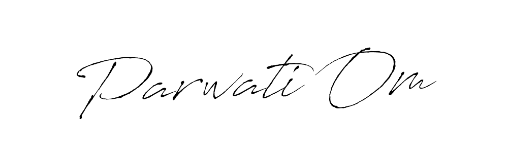 It looks lik you need a new signature style for name Parwati Om. Design unique handwritten (Antro_Vectra) signature with our free signature maker in just a few clicks. Parwati Om signature style 6 images and pictures png