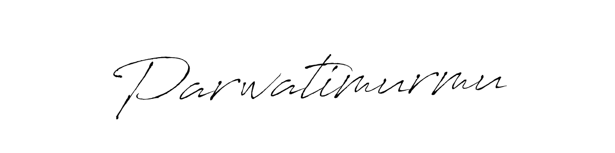 Parwatimurmu stylish signature style. Best Handwritten Sign (Antro_Vectra) for my name. Handwritten Signature Collection Ideas for my name Parwatimurmu. Parwatimurmu signature style 6 images and pictures png