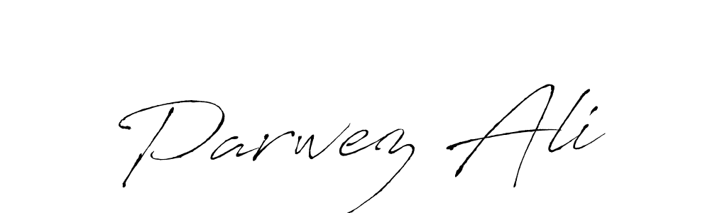 The best way (Antro_Vectra) to make a short signature is to pick only two or three words in your name. The name Parwez Ali include a total of six letters. For converting this name. Parwez Ali signature style 6 images and pictures png