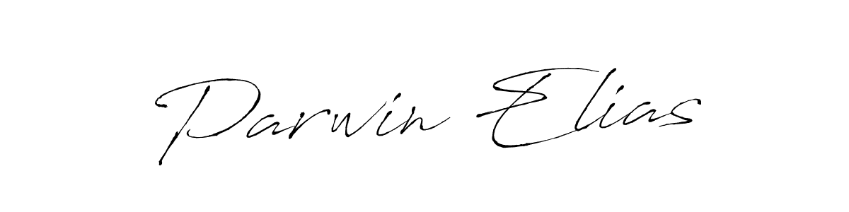 You should practise on your own different ways (Antro_Vectra) to write your name (Parwin Elias) in signature. don't let someone else do it for you. Parwin Elias signature style 6 images and pictures png