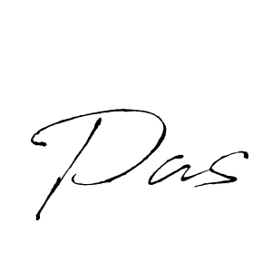 Use a signature maker to create a handwritten signature online. With this signature software, you can design (Antro_Vectra) your own signature for name Pas. Pas signature style 6 images and pictures png