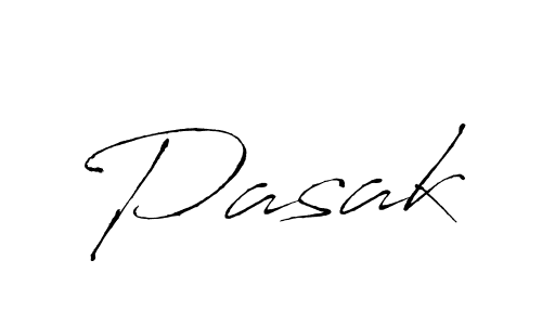 Design your own signature with our free online signature maker. With this signature software, you can create a handwritten (Antro_Vectra) signature for name Pasak. Pasak signature style 6 images and pictures png