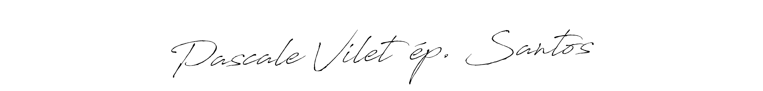 See photos of Pascale Vilet ép. Santos official signature by Spectra . Check more albums & portfolios. Read reviews & check more about Antro_Vectra font. Pascale Vilet ép. Santos signature style 6 images and pictures png