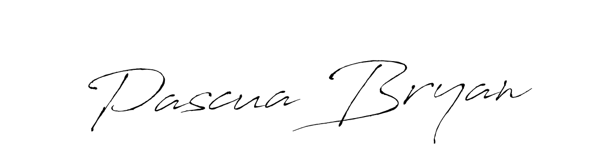 Make a beautiful signature design for name Pascua Bryan. With this signature (Antro_Vectra) style, you can create a handwritten signature for free. Pascua Bryan signature style 6 images and pictures png