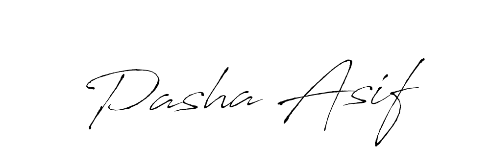 Pasha Asif stylish signature style. Best Handwritten Sign (Antro_Vectra) for my name. Handwritten Signature Collection Ideas for my name Pasha Asif. Pasha Asif signature style 6 images and pictures png