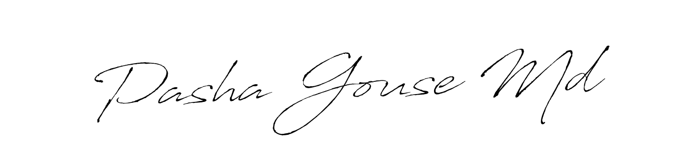 Use a signature maker to create a handwritten signature online. With this signature software, you can design (Antro_Vectra) your own signature for name Pasha Gouse Md. Pasha Gouse Md signature style 6 images and pictures png