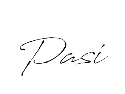 Make a beautiful signature design for name Pasi. With this signature (Antro_Vectra) style, you can create a handwritten signature for free. Pasi signature style 6 images and pictures png