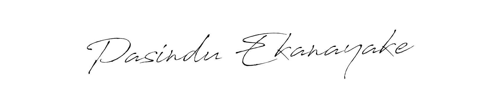 How to make Pasindu Ekanayake name signature. Use Antro_Vectra style for creating short signs online. This is the latest handwritten sign. Pasindu Ekanayake signature style 6 images and pictures png