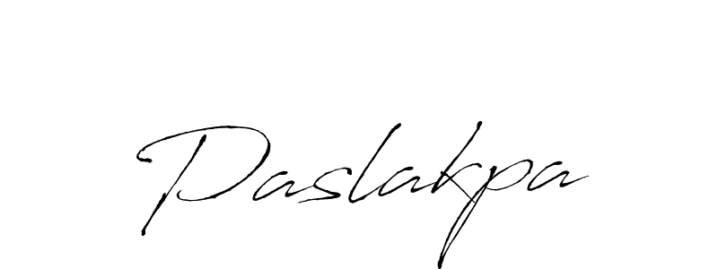 Design your own signature with our free online signature maker. With this signature software, you can create a handwritten (Antro_Vectra) signature for name Paslakpa. Paslakpa signature style 6 images and pictures png