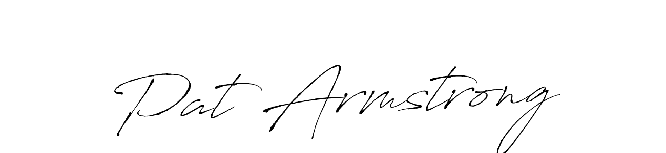 Similarly Antro_Vectra is the best handwritten signature design. Signature creator online .You can use it as an online autograph creator for name Pat Armstrong. Pat Armstrong signature style 6 images and pictures png