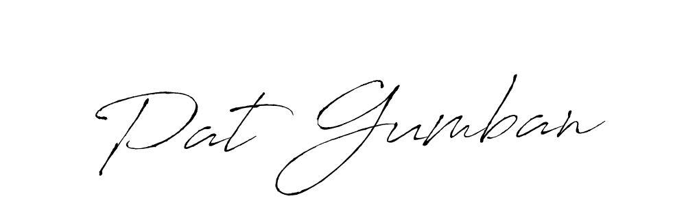 You can use this online signature creator to create a handwritten signature for the name Pat Gumban. This is the best online autograph maker. Pat Gumban signature style 6 images and pictures png