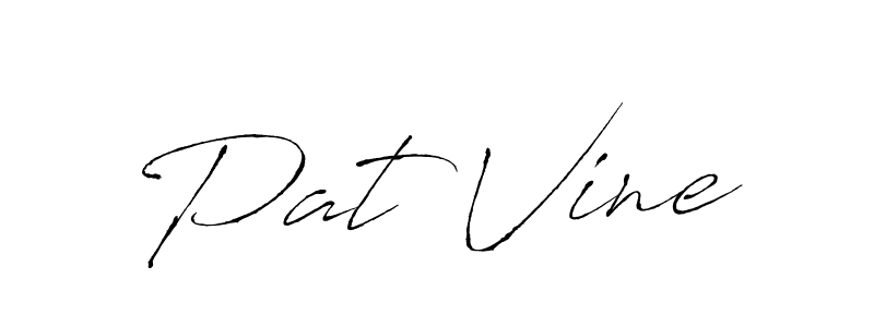 Antro_Vectra is a professional signature style that is perfect for those who want to add a touch of class to their signature. It is also a great choice for those who want to make their signature more unique. Get Pat Vine name to fancy signature for free. Pat Vine signature style 6 images and pictures png