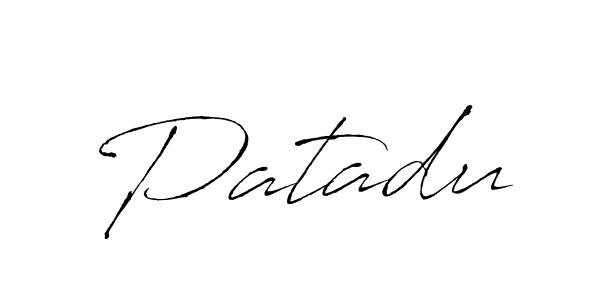 Antro_Vectra is a professional signature style that is perfect for those who want to add a touch of class to their signature. It is also a great choice for those who want to make their signature more unique. Get Patadu name to fancy signature for free. Patadu signature style 6 images and pictures png