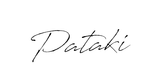 How to make Pataki name signature. Use Antro_Vectra style for creating short signs online. This is the latest handwritten sign. Pataki signature style 6 images and pictures png