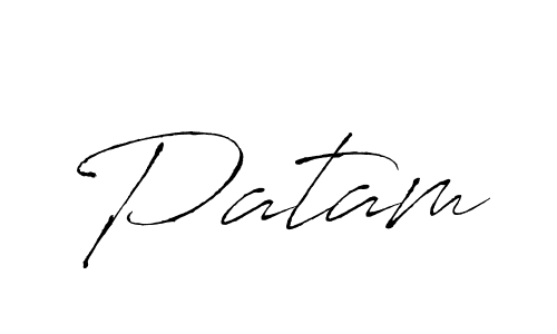 How to Draw Patam signature style? Antro_Vectra is a latest design signature styles for name Patam. Patam signature style 6 images and pictures png