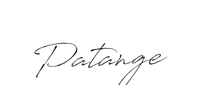 Make a beautiful signature design for name Patange. With this signature (Antro_Vectra) style, you can create a handwritten signature for free. Patange signature style 6 images and pictures png