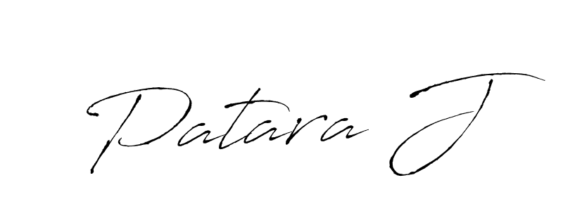 Patara J stylish signature style. Best Handwritten Sign (Antro_Vectra) for my name. Handwritten Signature Collection Ideas for my name Patara J. Patara J signature style 6 images and pictures png