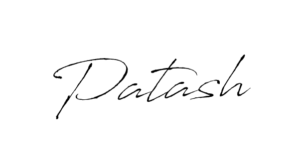 You should practise on your own different ways (Antro_Vectra) to write your name (Patash) in signature. don't let someone else do it for you. Patash signature style 6 images and pictures png