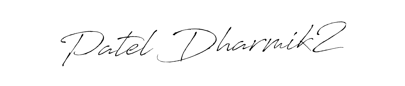 Create a beautiful signature design for name Patel Dharmik2. With this signature (Antro_Vectra) fonts, you can make a handwritten signature for free. Patel Dharmik2 signature style 6 images and pictures png