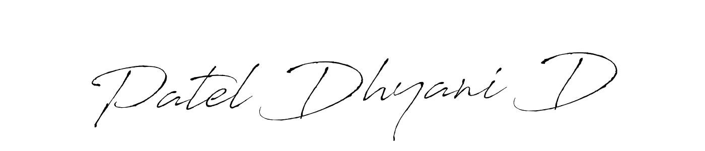 This is the best signature style for the Patel Dhyani D name. Also you like these signature font (Antro_Vectra). Mix name signature. Patel Dhyani D signature style 6 images and pictures png