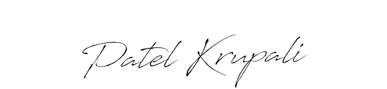 See photos of Patel Krupali official signature by Spectra . Check more albums & portfolios. Read reviews & check more about Antro_Vectra font. Patel Krupali signature style 6 images and pictures png