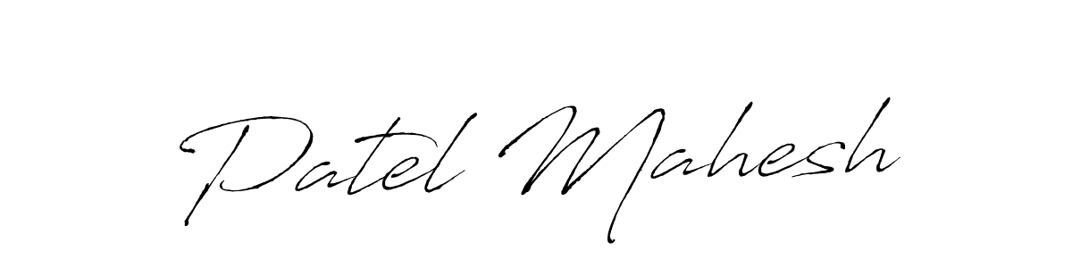 Antro_Vectra is a professional signature style that is perfect for those who want to add a touch of class to their signature. It is also a great choice for those who want to make their signature more unique. Get Patel Mahesh name to fancy signature for free. Patel Mahesh signature style 6 images and pictures png