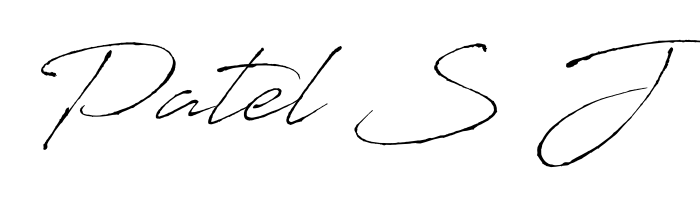 Once you've used our free online signature maker to create your best signature Antro_Vectra style, it's time to enjoy signing your documents with Patel S J name. Patel S J signature style 6 images and pictures png