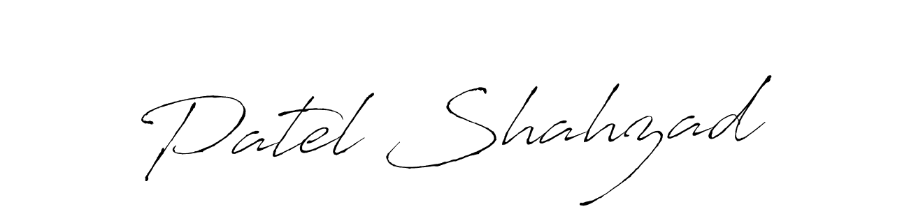 The best way (Antro_Vectra) to make a short signature is to pick only two or three words in your name. The name Patel Shahzad include a total of six letters. For converting this name. Patel Shahzad signature style 6 images and pictures png