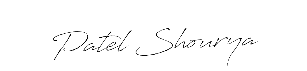 Similarly Antro_Vectra is the best handwritten signature design. Signature creator online .You can use it as an online autograph creator for name Patel Shourya. Patel Shourya signature style 6 images and pictures png