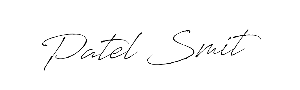 Also You can easily find your signature by using the search form. We will create Patel Smit name handwritten signature images for you free of cost using Antro_Vectra sign style. Patel Smit signature style 6 images and pictures png