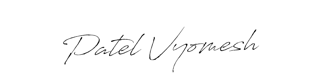 if you are searching for the best signature style for your name Patel Vyomesh. so please give up your signature search. here we have designed multiple signature styles  using Antro_Vectra. Patel Vyomesh signature style 6 images and pictures png