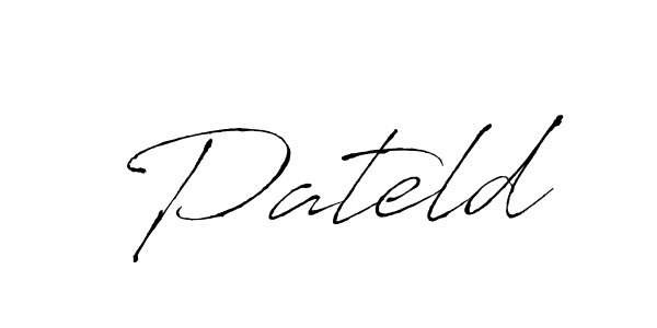 The best way (Antro_Vectra) to make a short signature is to pick only two or three words in your name. The name Pateld include a total of six letters. For converting this name. Pateld signature style 6 images and pictures png