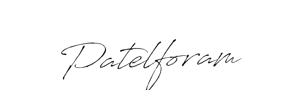 Also You can easily find your signature by using the search form. We will create Patelforam name handwritten signature images for you free of cost using Antro_Vectra sign style. Patelforam signature style 6 images and pictures png