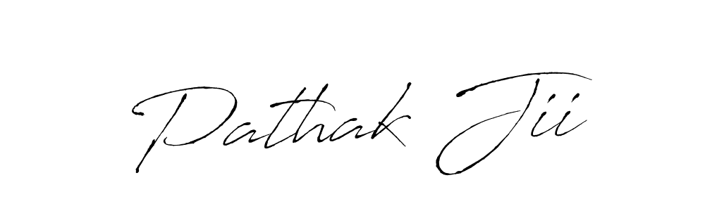 You should practise on your own different ways (Antro_Vectra) to write your name (Pathak Jii) in signature. don't let someone else do it for you. Pathak Jii signature style 6 images and pictures png