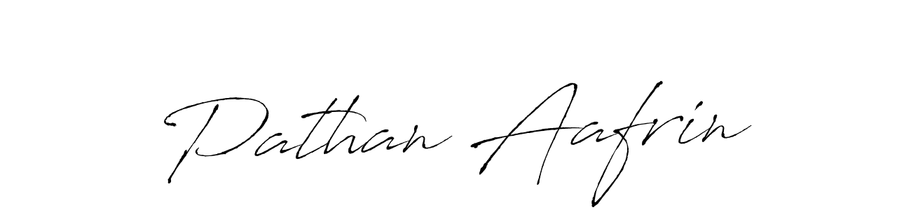 How to make Pathan Aafrin signature? Antro_Vectra is a professional autograph style. Create handwritten signature for Pathan Aafrin name. Pathan Aafrin signature style 6 images and pictures png