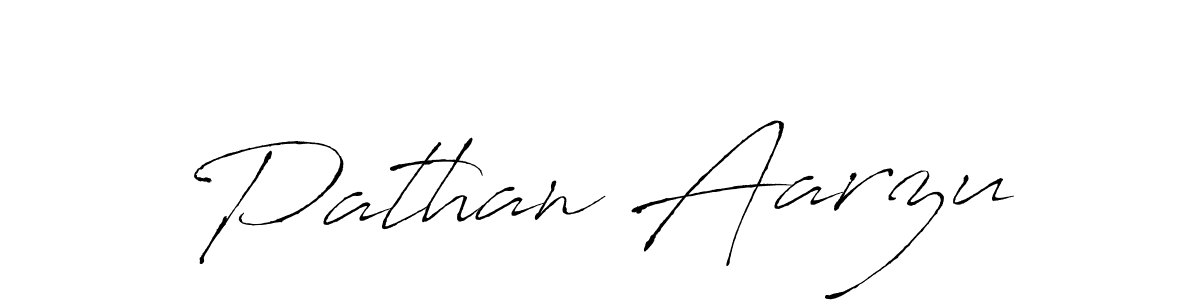 Pathan Aarzu stylish signature style. Best Handwritten Sign (Antro_Vectra) for my name. Handwritten Signature Collection Ideas for my name Pathan Aarzu. Pathan Aarzu signature style 6 images and pictures png