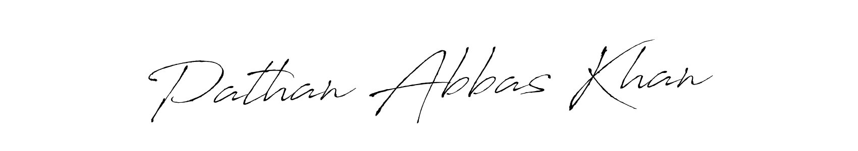 How to make Pathan Abbas Khan signature? Antro_Vectra is a professional autograph style. Create handwritten signature for Pathan Abbas Khan name. Pathan Abbas Khan signature style 6 images and pictures png