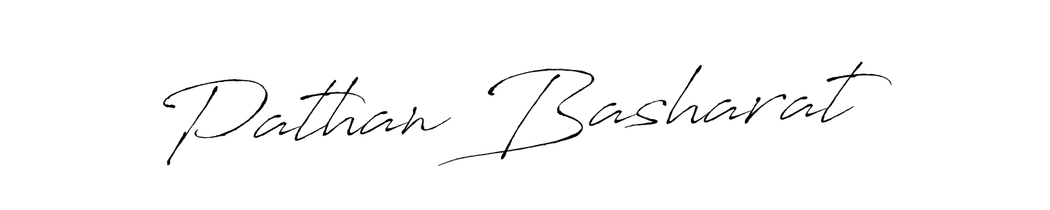 How to make Pathan Basharat signature? Antro_Vectra is a professional autograph style. Create handwritten signature for Pathan Basharat name. Pathan Basharat signature style 6 images and pictures png