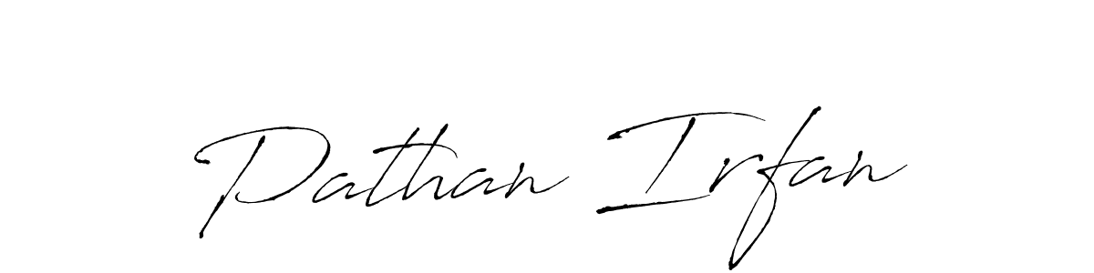 You should practise on your own different ways (Antro_Vectra) to write your name (Pathan Irfan) in signature. don't let someone else do it for you. Pathan Irfan signature style 6 images and pictures png