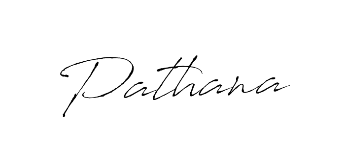 Pathana stylish signature style. Best Handwritten Sign (Antro_Vectra) for my name. Handwritten Signature Collection Ideas for my name Pathana. Pathana signature style 6 images and pictures png