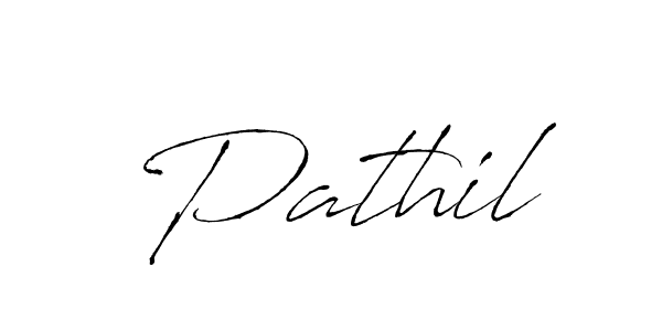 Make a beautiful signature design for name Pathil. With this signature (Antro_Vectra) style, you can create a handwritten signature for free. Pathil signature style 6 images and pictures png