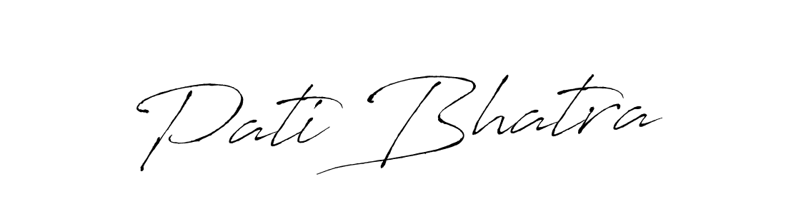 You can use this online signature creator to create a handwritten signature for the name Pati Bhatra. This is the best online autograph maker. Pati Bhatra signature style 6 images and pictures png