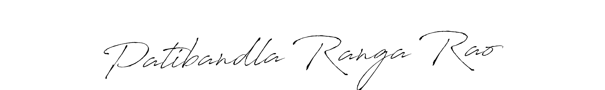 Antro_Vectra is a professional signature style that is perfect for those who want to add a touch of class to their signature. It is also a great choice for those who want to make their signature more unique. Get Patibandla Ranga Rao name to fancy signature for free. Patibandla Ranga Rao signature style 6 images and pictures png