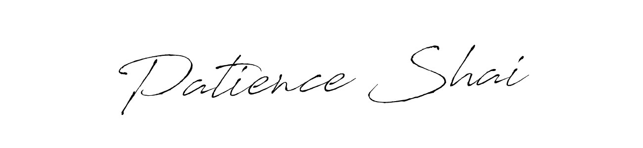 You should practise on your own different ways (Antro_Vectra) to write your name (Patience Shai) in signature. don't let someone else do it for you. Patience Shai signature style 6 images and pictures png