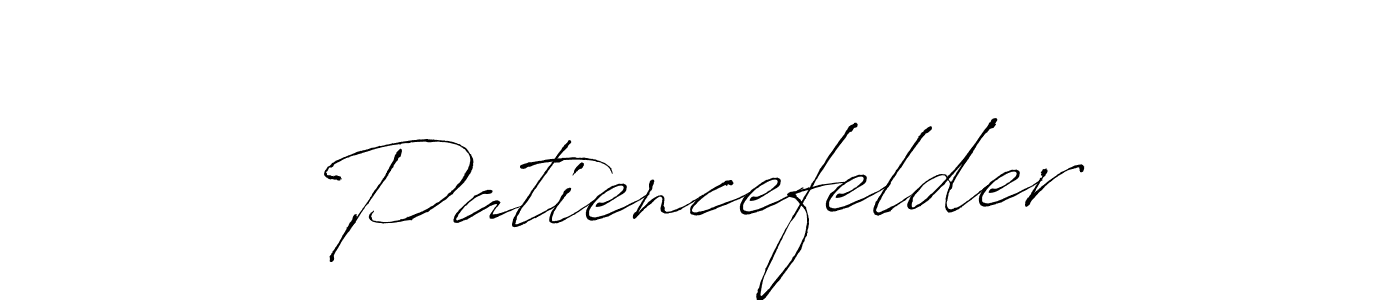 Also we have Patiencefelder name is the best signature style. Create professional handwritten signature collection using Antro_Vectra autograph style. Patiencefelder signature style 6 images and pictures png