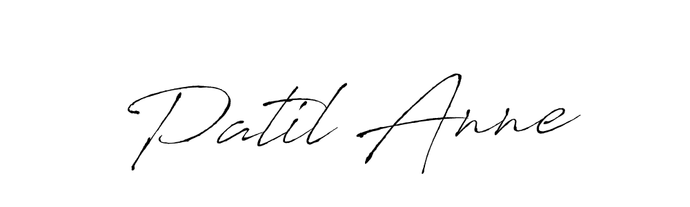 Create a beautiful signature design for name Patil Anne. With this signature (Antro_Vectra) fonts, you can make a handwritten signature for free. Patil Anne signature style 6 images and pictures png